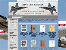 Tablet Screenshot of flight-manuals.com